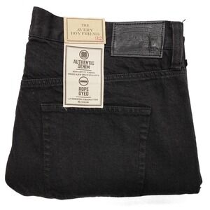 NWT POLO RALPH LAUREN Women's 32 Black Aztec Comer Avery Boyfriend Beaded Jeans